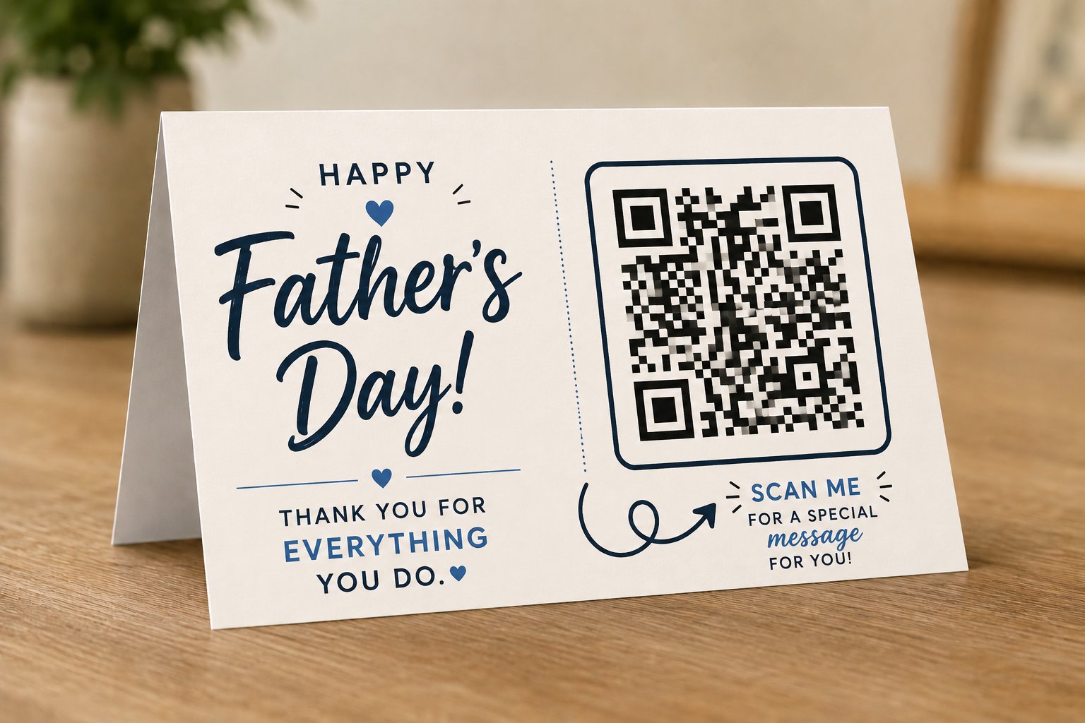 PageIt Father's Day QR Card